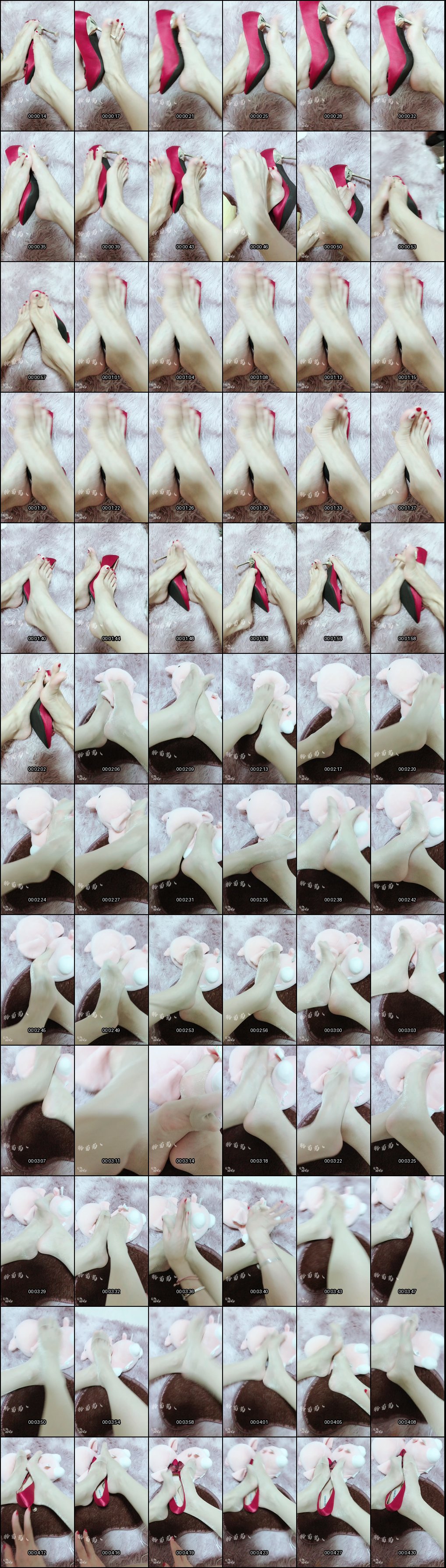 粉葡萄福利姬丝足诱惑_大美腿骚浪自慰秀