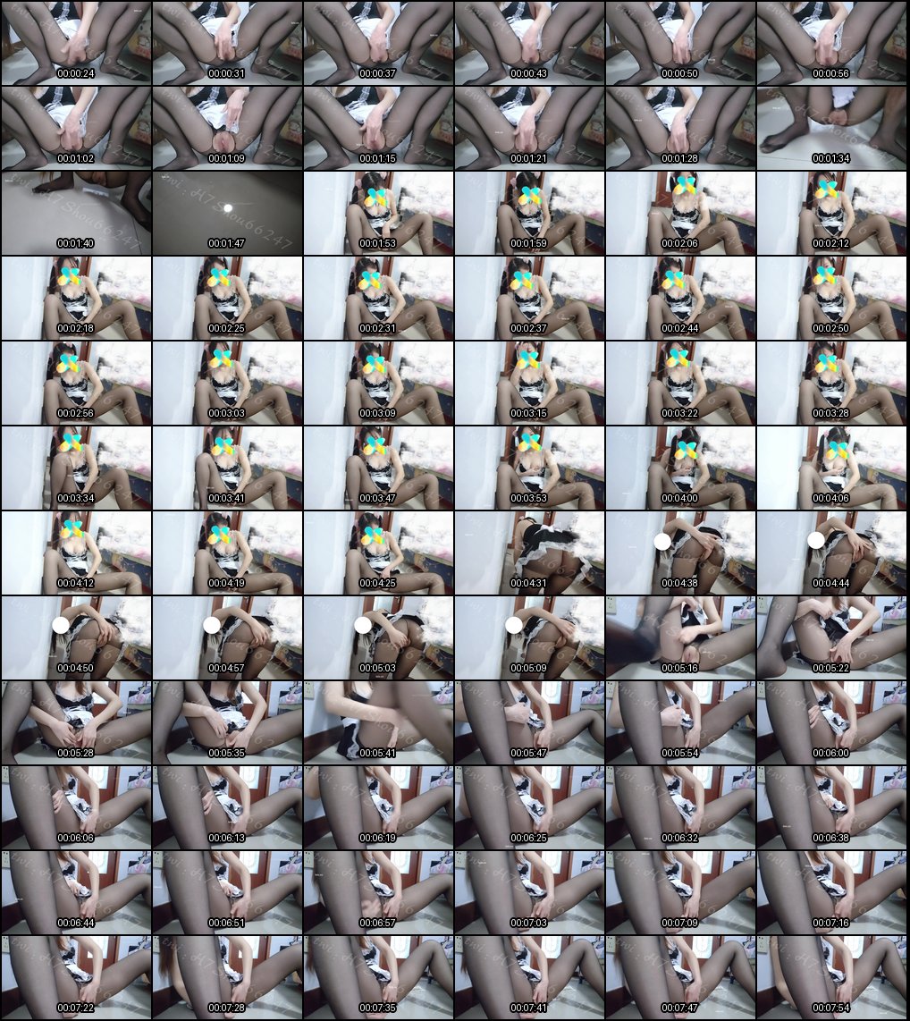 鹤酱巨乳黑丝女仆诱惑自慰福利