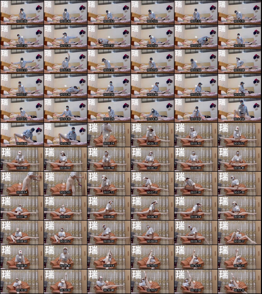 四川艺术学校极品一字马女神小瑞福利姬学生自慰视频