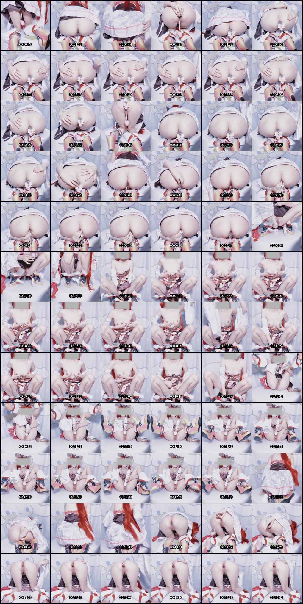 月色Coser福利姬学生萝莉自慰淫语付费合集