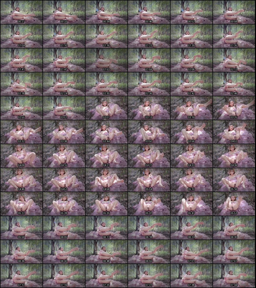 阳光普照下绯红小猫精灵的萝莉自慰诱惑