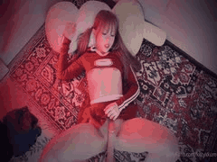 双马尾萝莉绯红小猫假阳具自慰模拟激情做爱