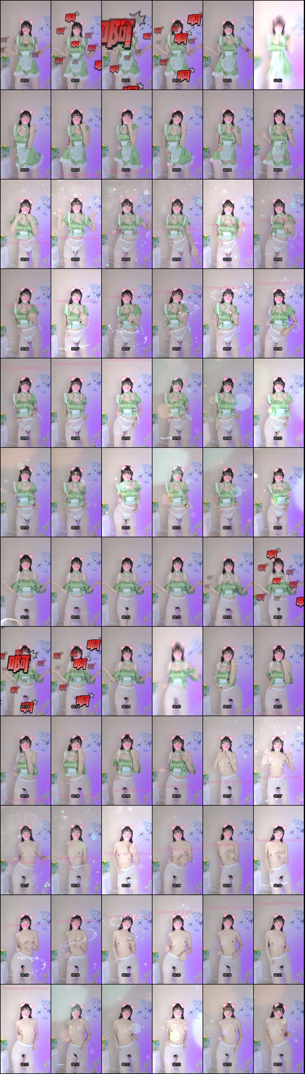 小仙云火辣裸舞自慰秀！最新会员群独家视频合集