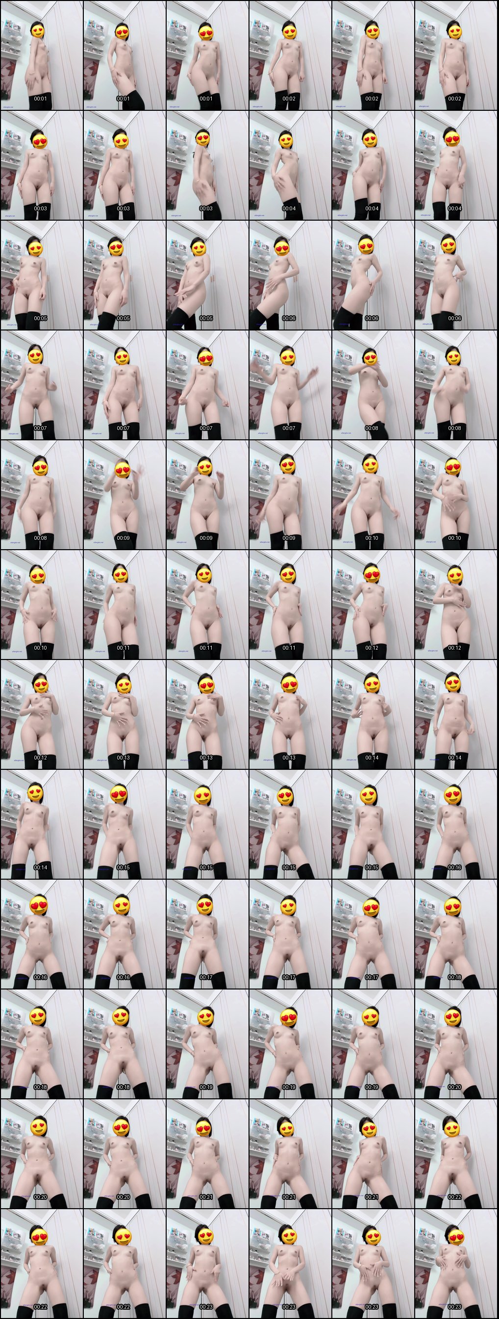 抖音风苗条嫩妹黑丝裸舞，自摸无毛嫩穴M腿站立放尿特写