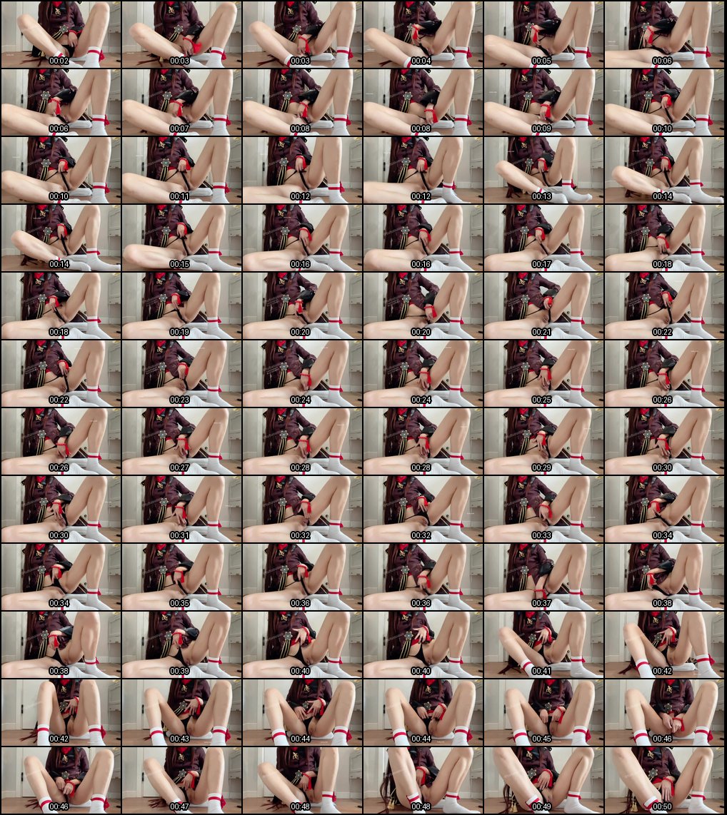 JK少女自慰高潮喷涌，淫水白浆直流马桶_1