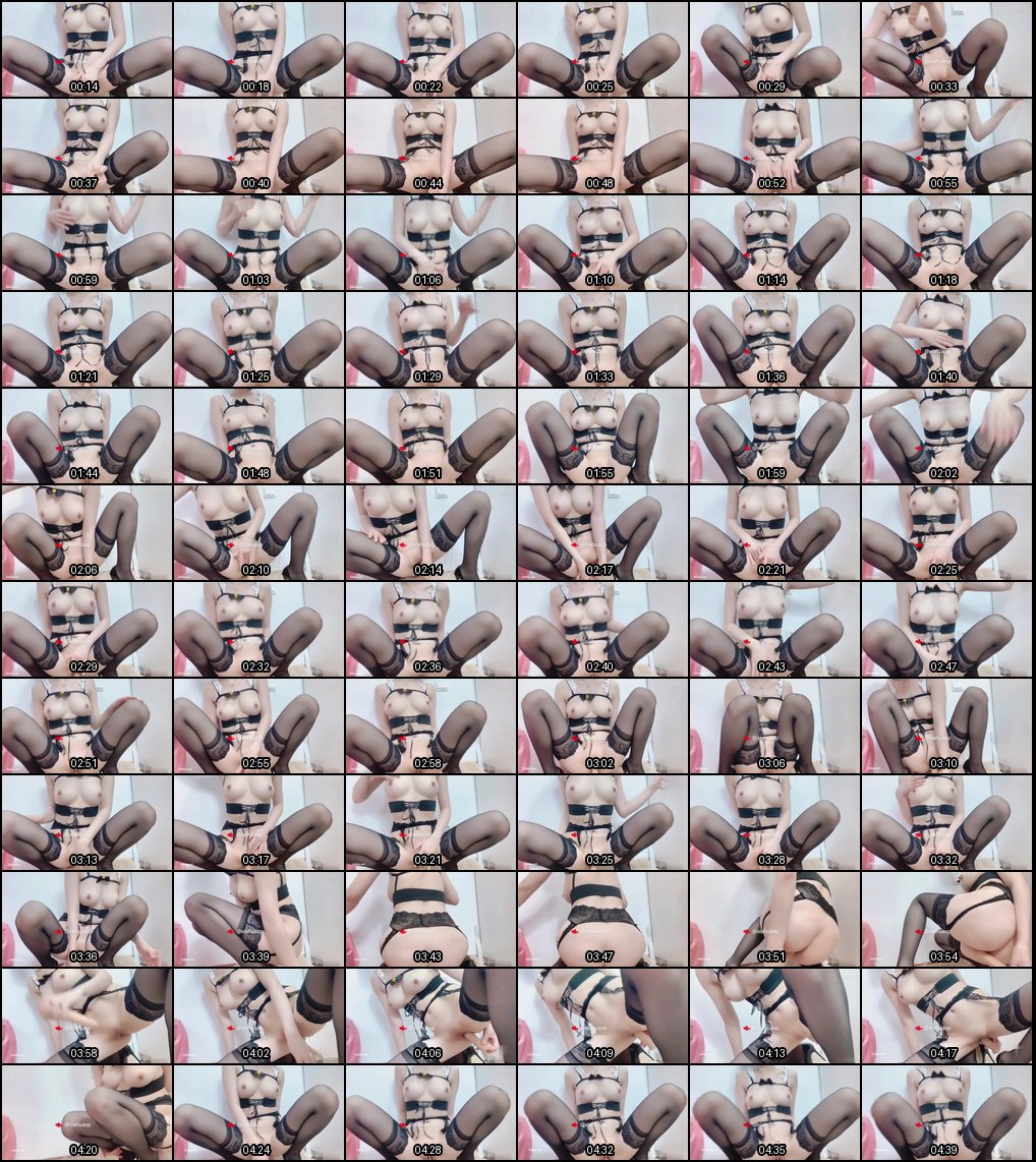 夏花福利姬极品身材大尺度自慰，推特母狗诱惑福利