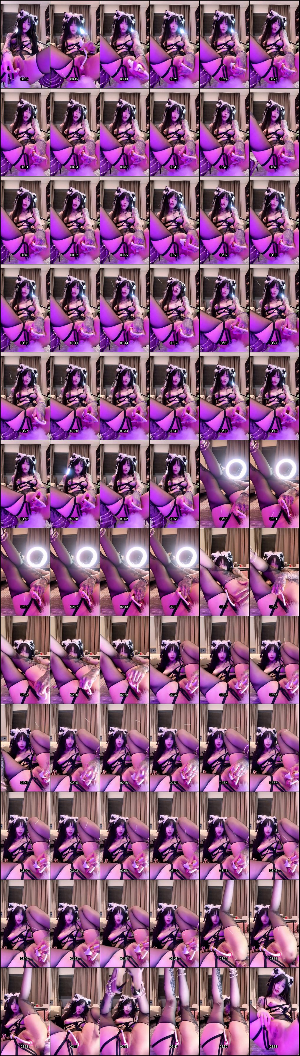 抖音高颜值纹身女神九条南无炮击自慰，白浆拉丝超诱惑