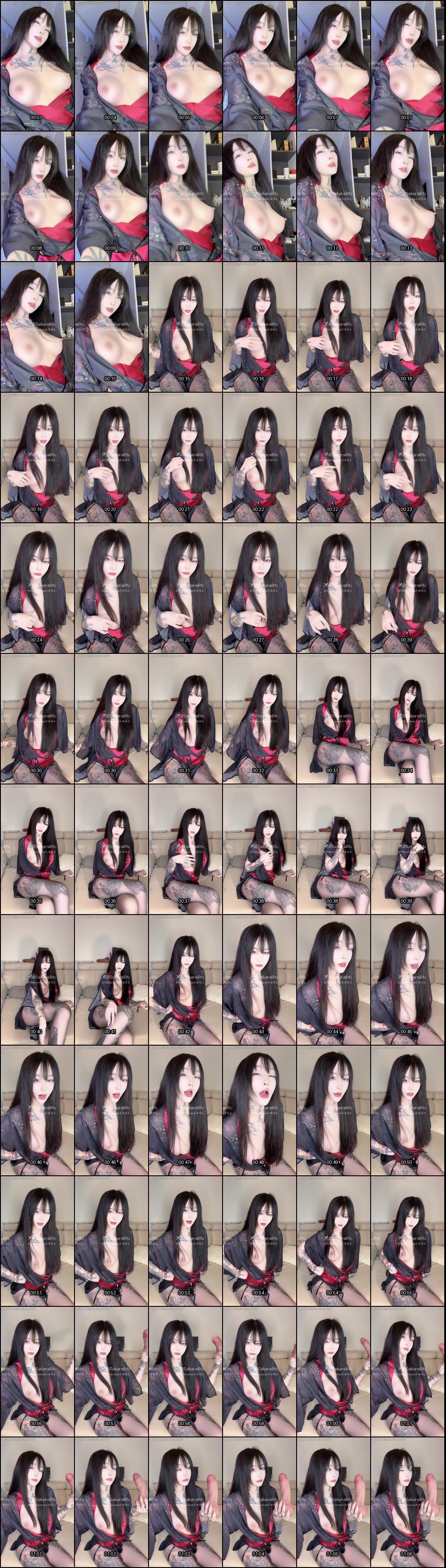 极品纹身女神九条南无淫语调教道具自慰喷浆高潮_1