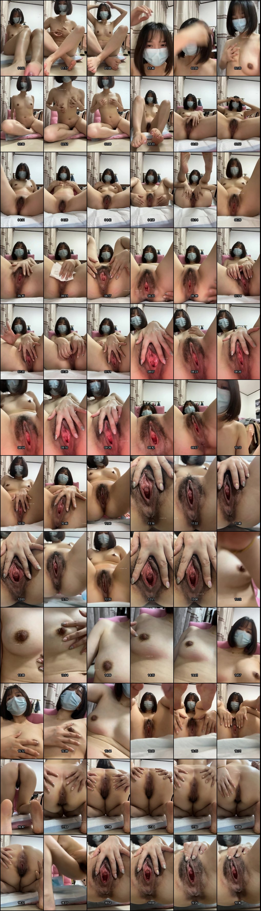 短发御姐原芊芊原味丝袜诱惑：淫语自慰高潮_5