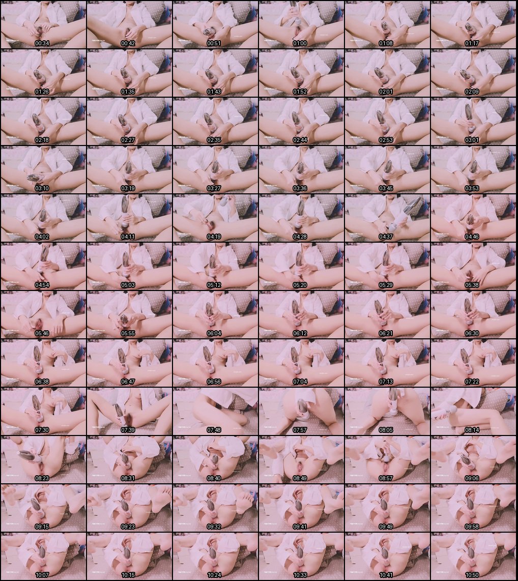 小奈奈白衬衫诱惑自慰，强震玩具直击绝顶高潮