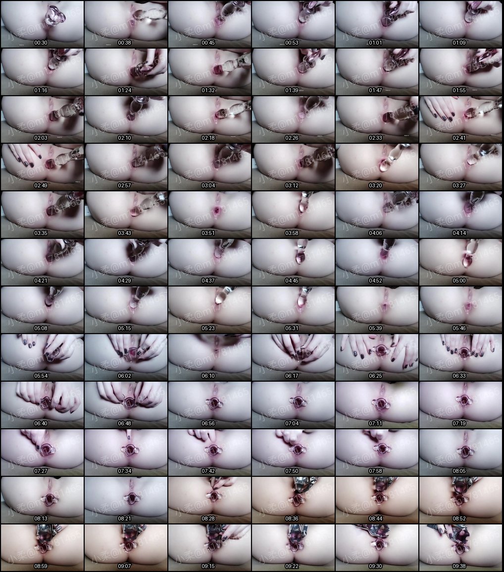 小柔JK制服拉珠自慰诱惑，高潮连连！