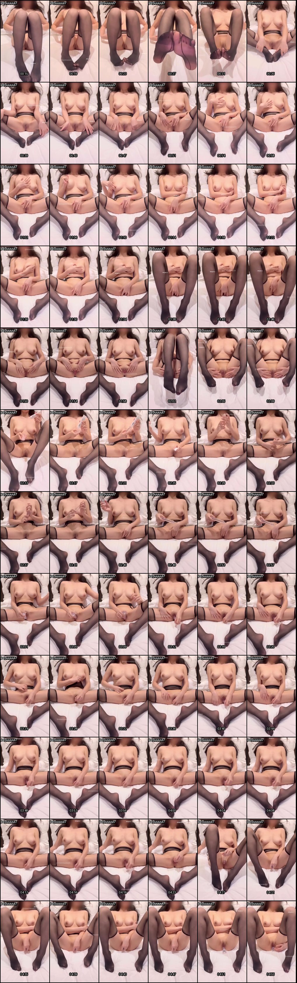 黑丝御姐Suuuul7情场花蝴蝶自慰秀，白浆如水般喷涌_1