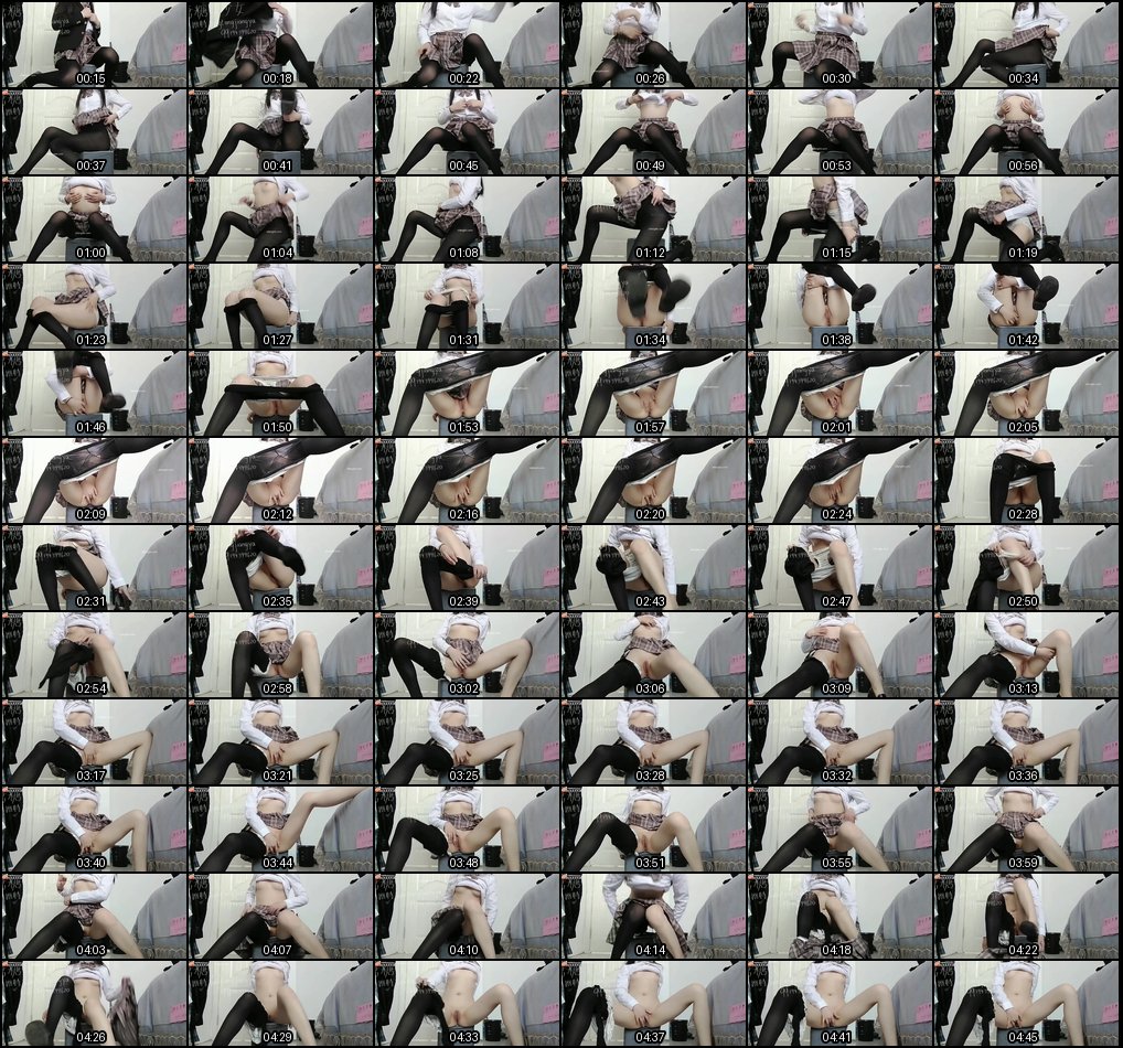 糖糖美少女JK厚黑丝小皮鞋秀足自慰诱惑_2