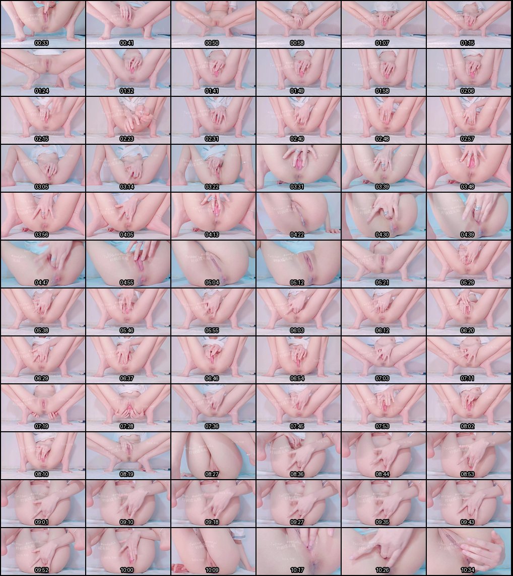 软甜糯米糍福利姬粉嫩少女M腿大开自慰流水高潮