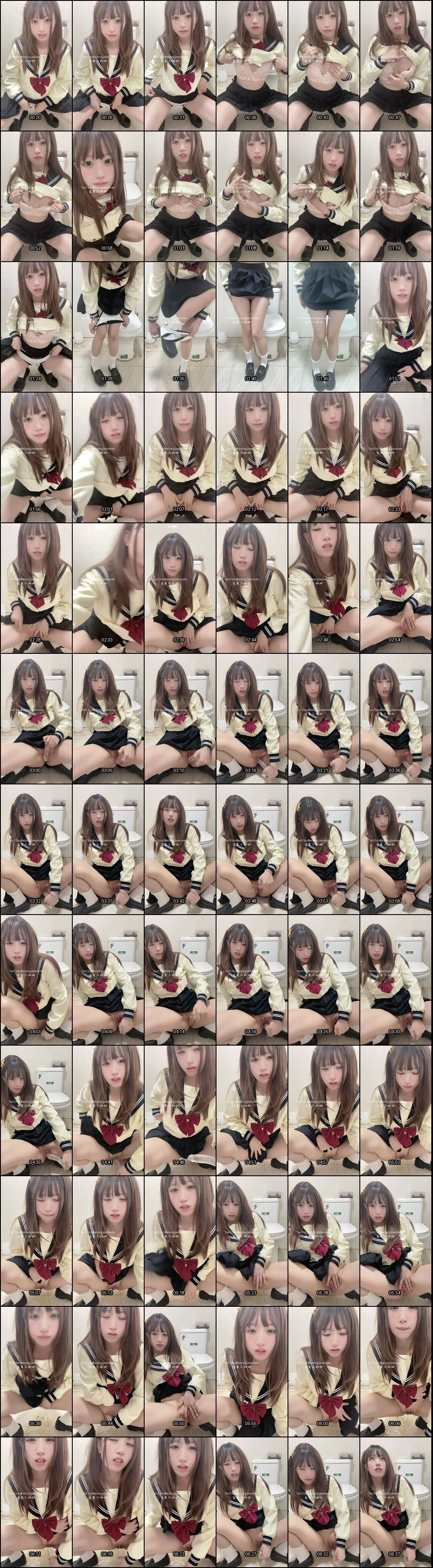 JK白袜少女自慰诱惑：香蕉不呐呐的私密表演