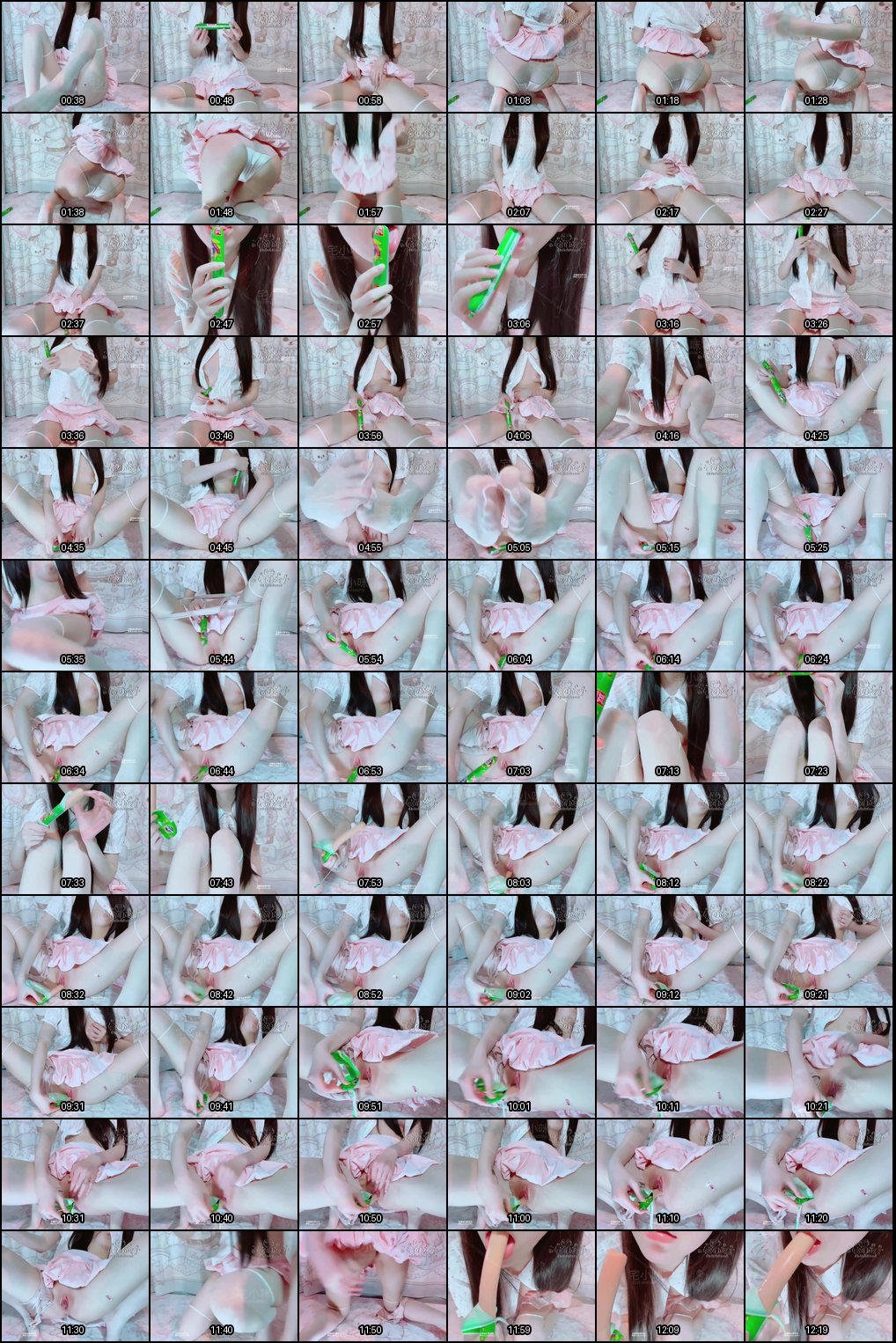 宅小咪福利姬重口萝莉：玉米火腿肠猛插嫩穴，生姜刺激阴蒂狂野自慰