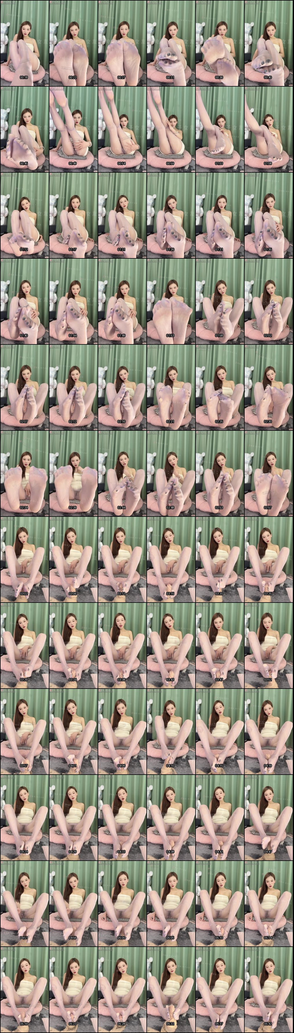 迷人奈福利姬露脸御姐：丝袜高跟淫语自慰诱惑