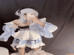 沐沐酱cos原神神里绫华白袜自慰福利姬诱惑