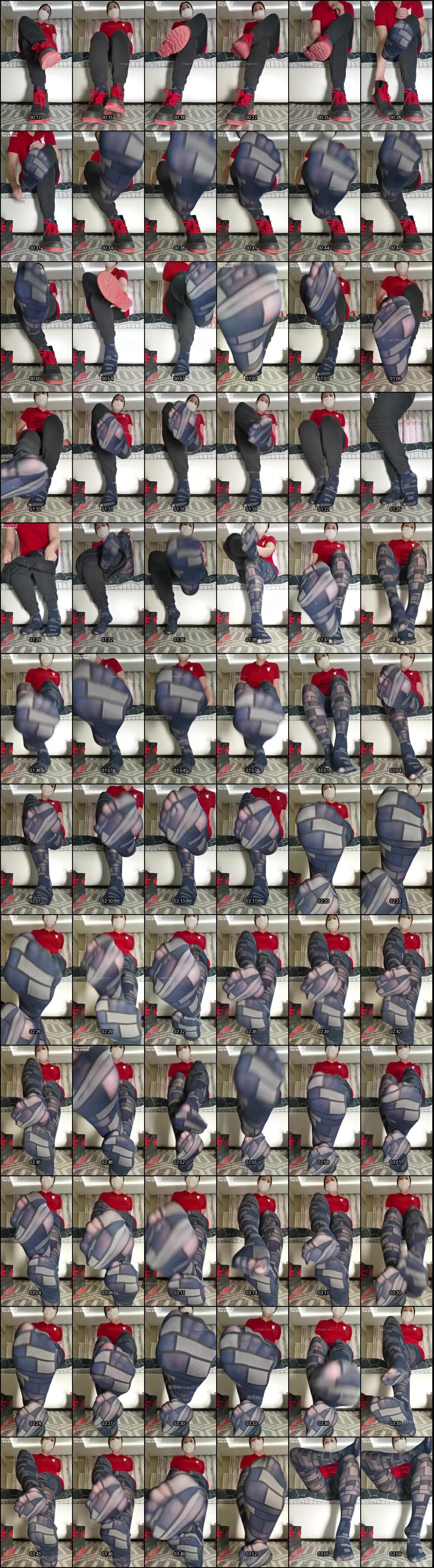 丝袜熟女桃子冰妈妈ASMR调教：红绿灯语音道具自慰与诱惑足交