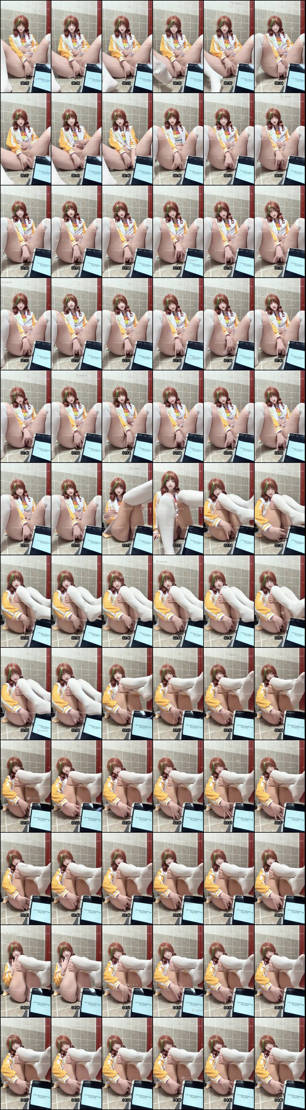 圣诞福利姬小迟：贫乳萝莉浴室自慰诱惑