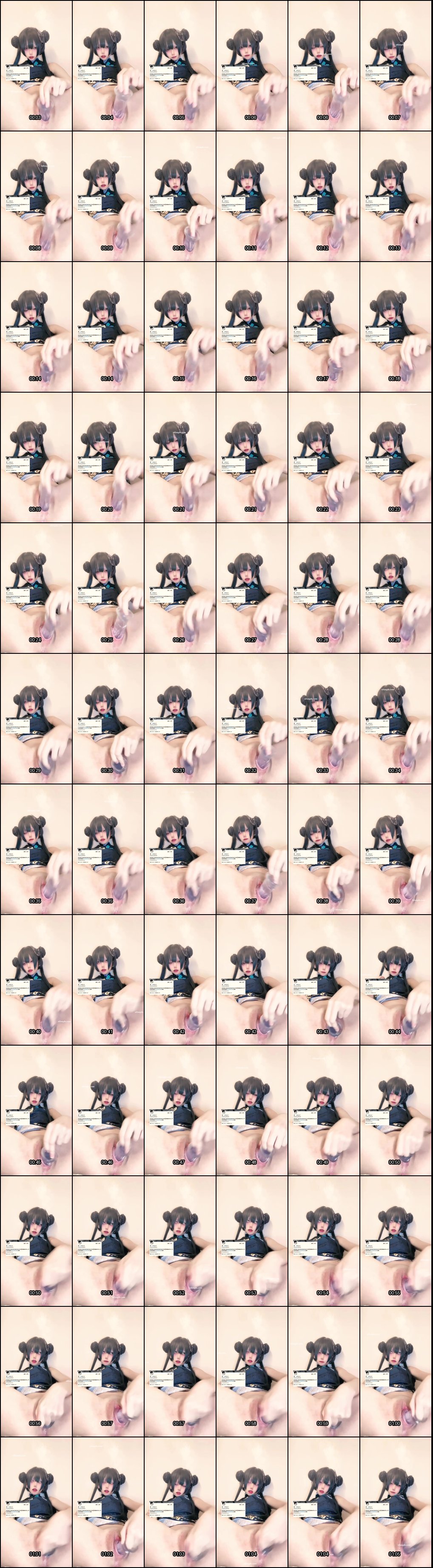 福利姬自慰高潮狂喷白浆！脸穴同框翻白眼极致快感