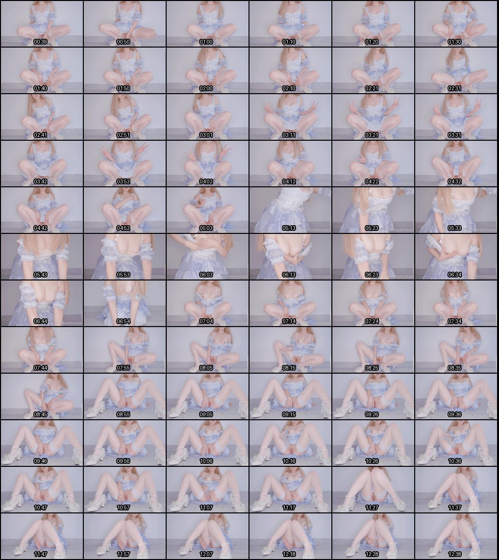 米胡桃cos洛丽塔白丝少女自慰福利