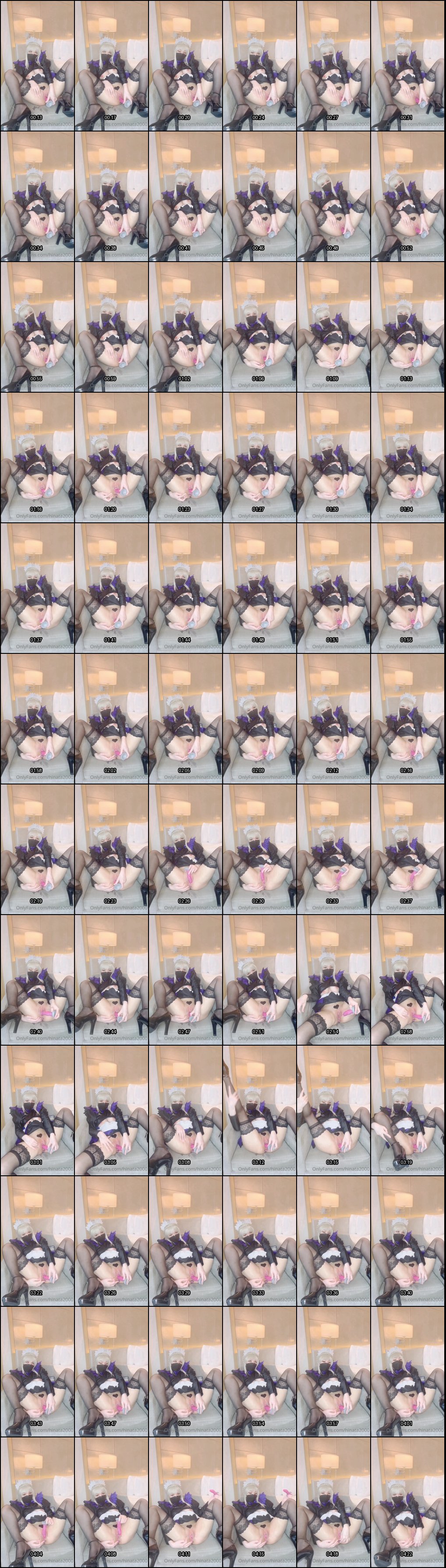 向日君黑丝Cosplay自慰福利诱惑