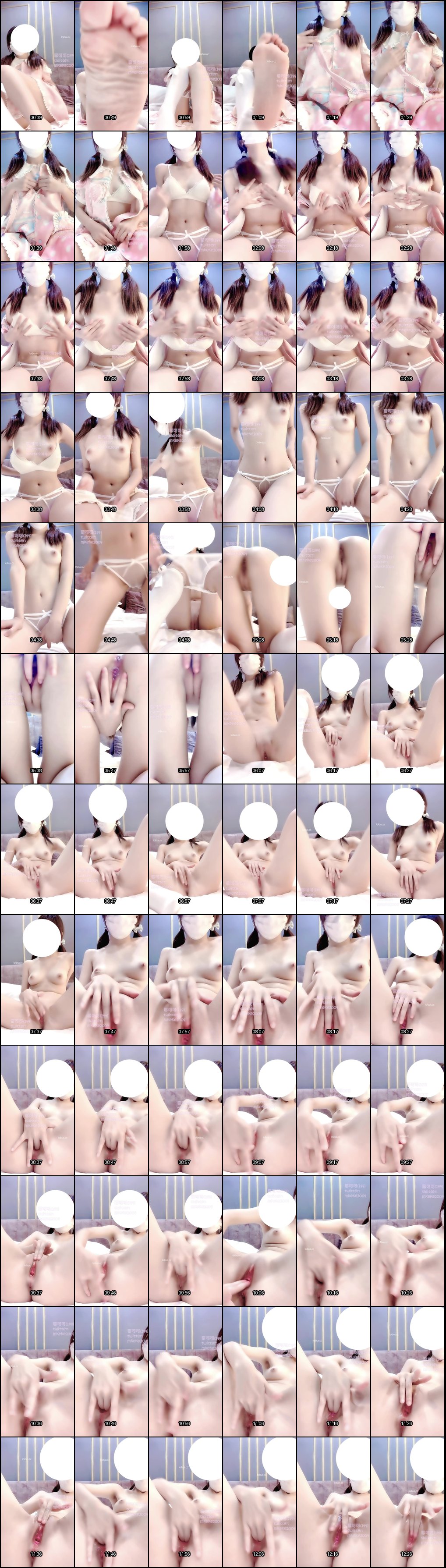 霉可可白丝福利姬自慰诱惑，VIP专属打赏福利视频