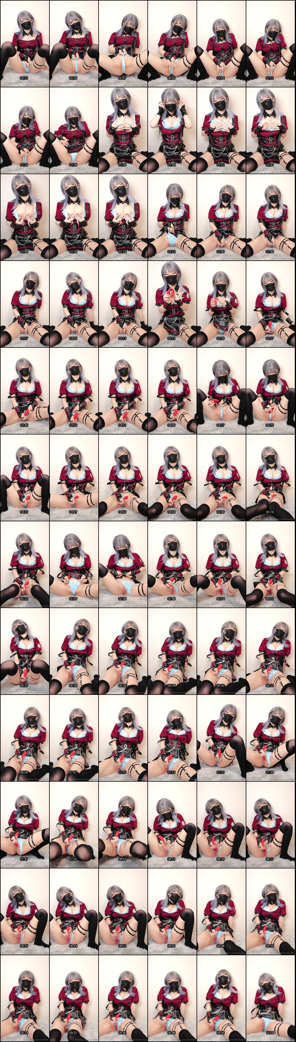 黑丝福利姬hamusuk_k自慰诱惑，VIP群独享激情福利