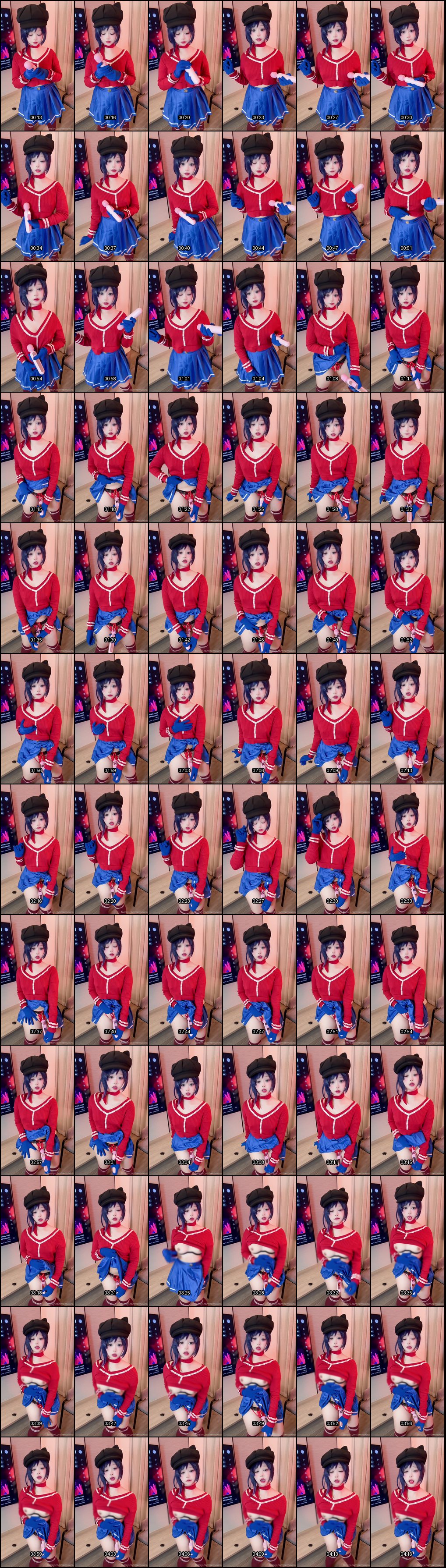 米塔福利姬Cosplay自慰诱惑秀