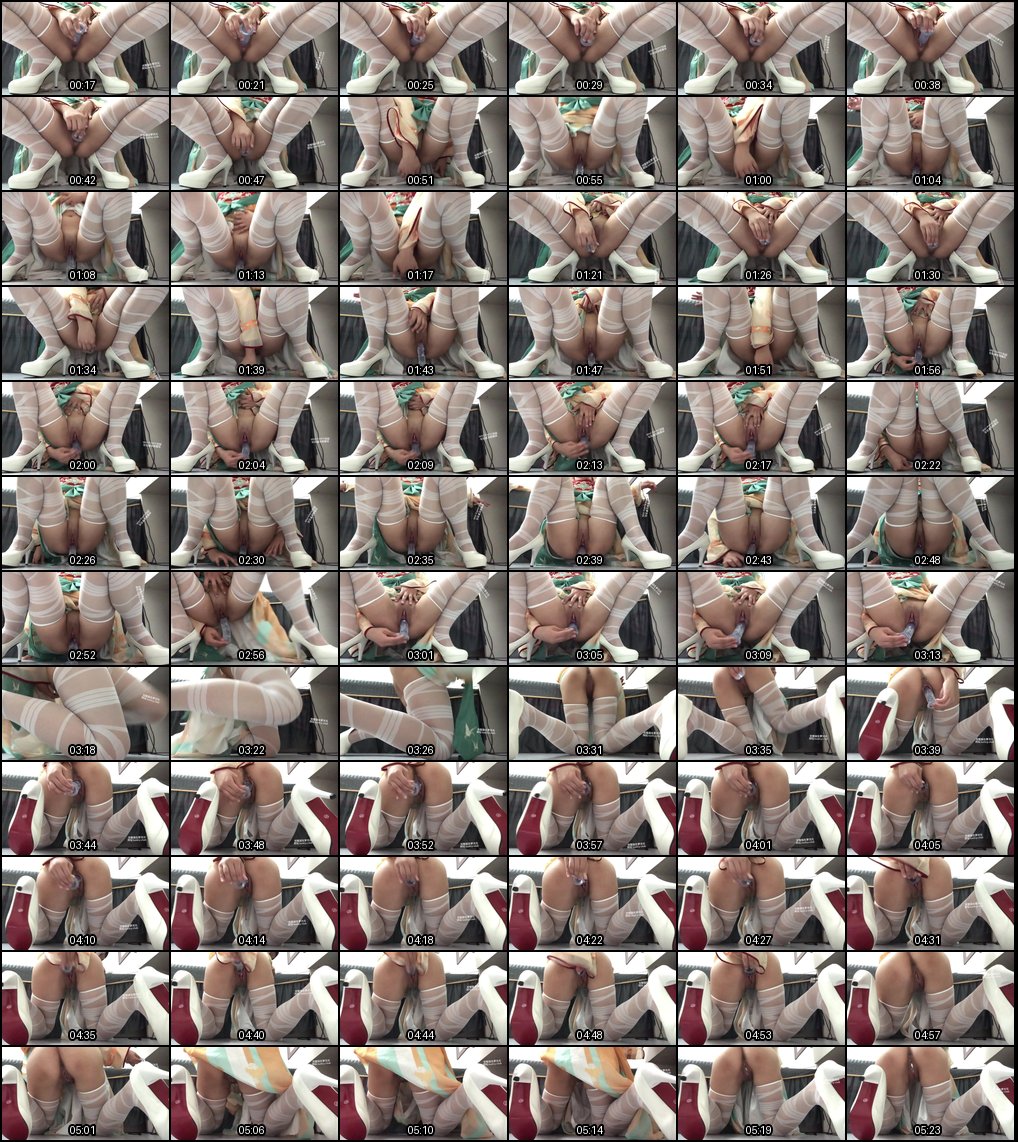 嘟嘟福利姬高跟白丝后入自慰狂喷白浆