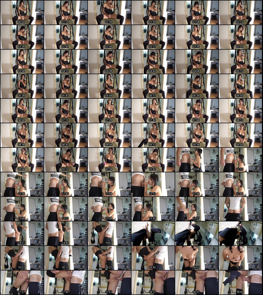 高颜值女神瑶瑶自慰喷水狂潮 站立被老外猛干内射高潮