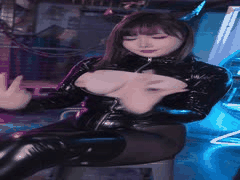 麻花酱赛博修女黑丝翘臀高抬裸舞自慰 高潮翻白眼潮吹喷水