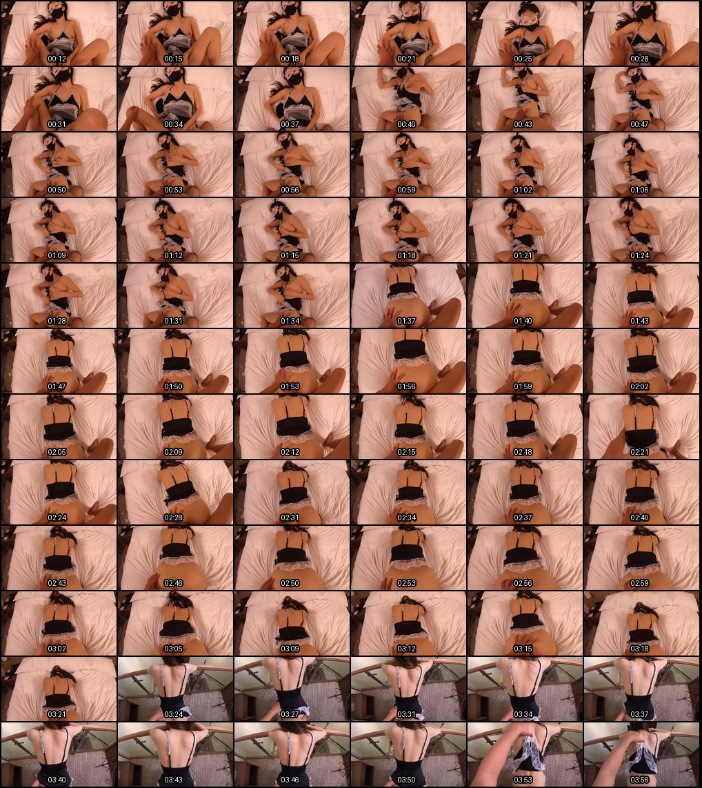 美艳少女难耐骚痒 自摸求操高潮连连