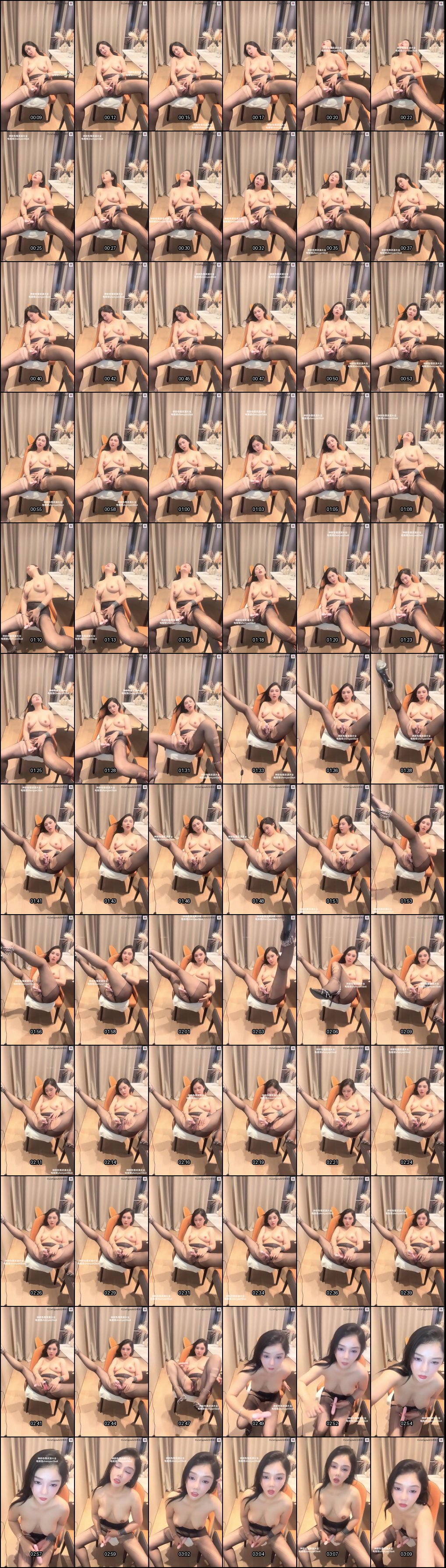 黑丝女神浴室自慰爆乳诱惑：揉捏肥美双峰直至骚穴高潮狂喷