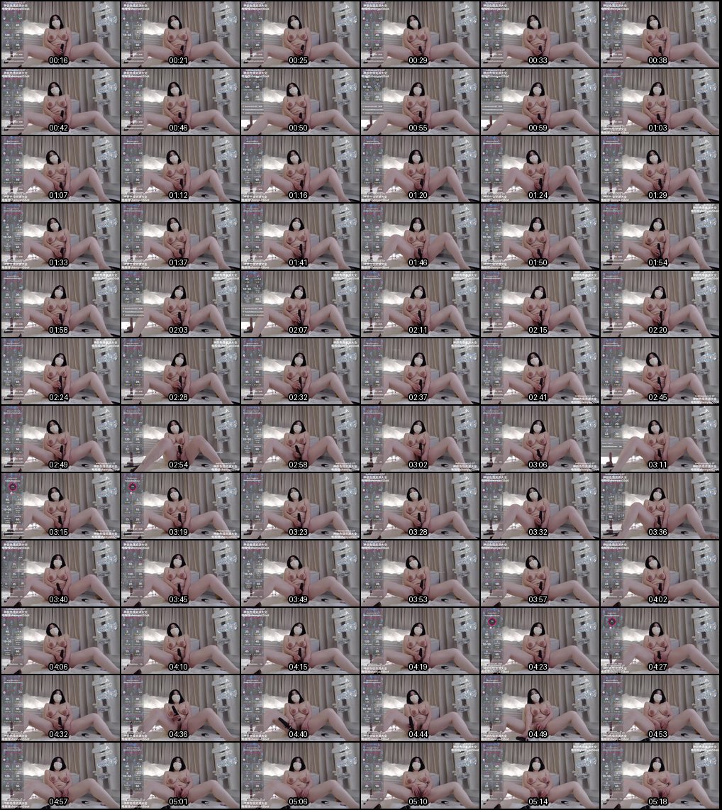 爆乳美女裸体自慰诱惑：道具深插蜜穴淫水四溅潮喷腿颤