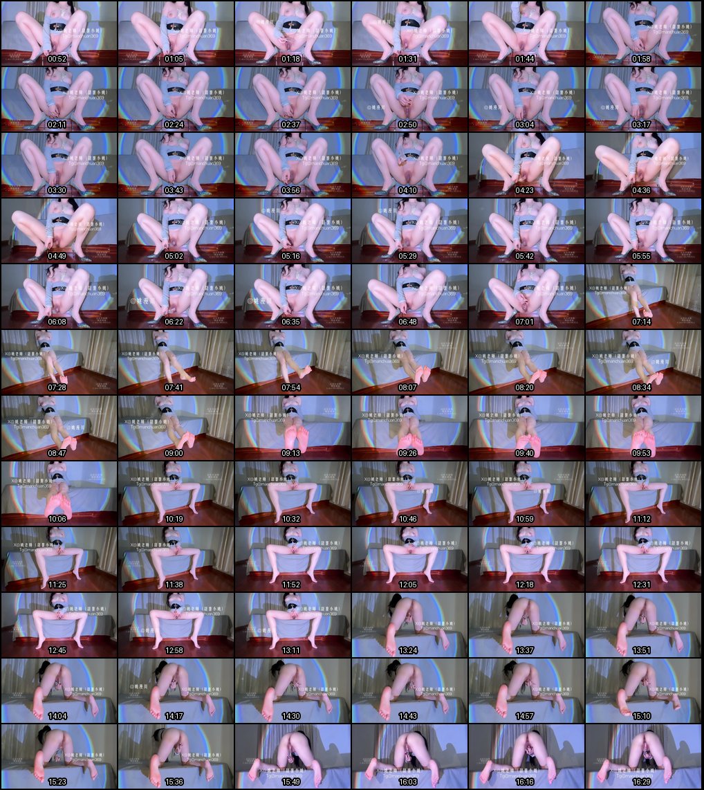 姚老师高跟蹲姿诱惑自慰秀