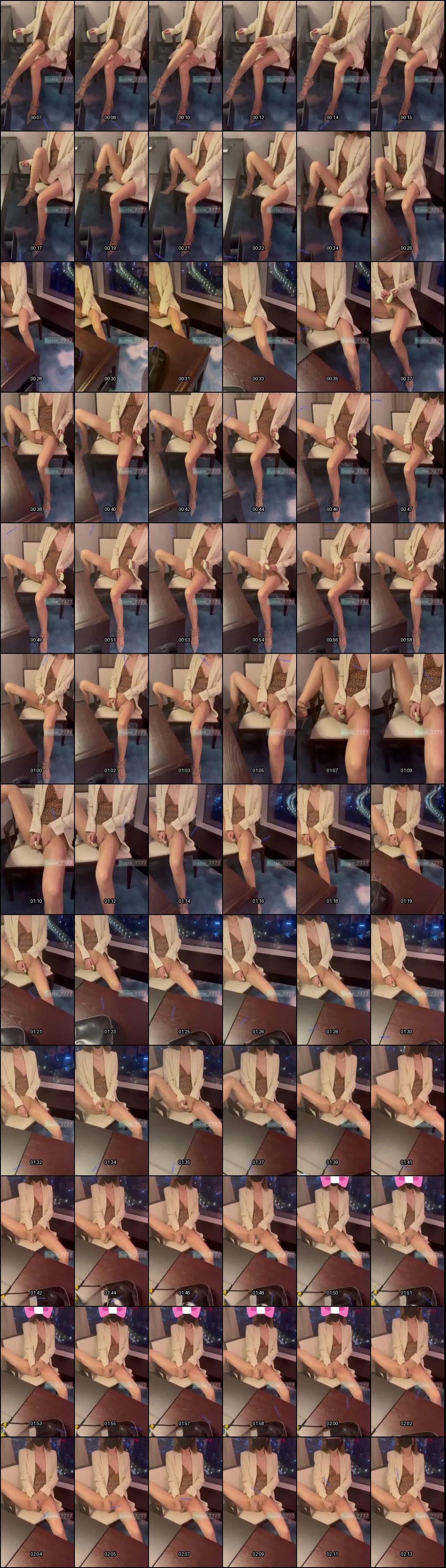 顶级长腿福利姬Susie黑丝高跟鞋调教自慰诱惑