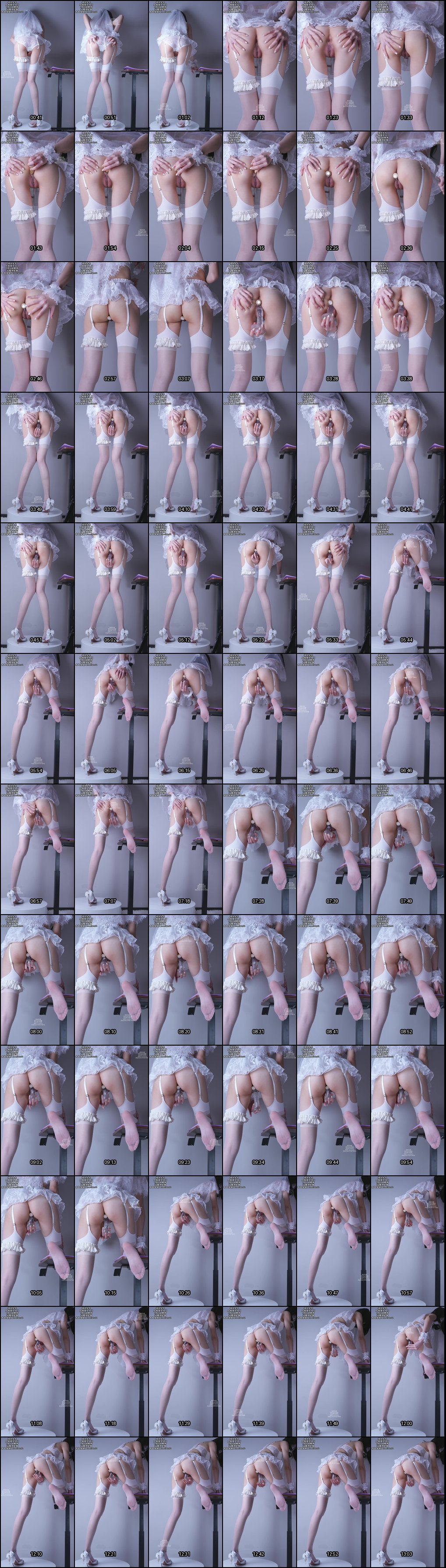 小桃婚纱诱惑自慰秀，福利姬推特福利独享