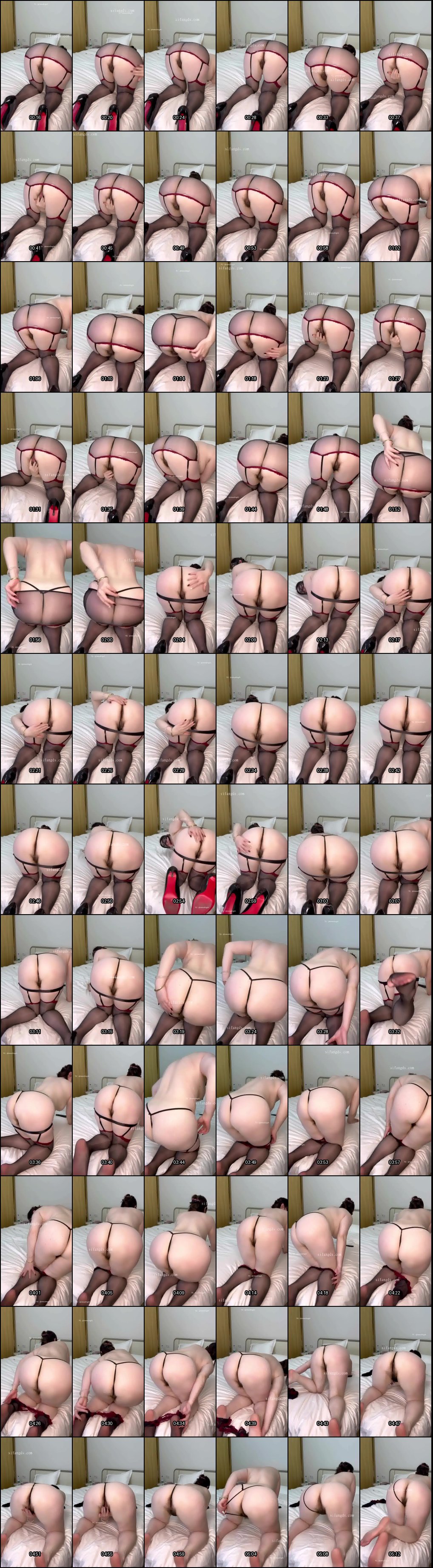 黑纱杨玉环BBW丰乳肥臀美女丝袜自慰，诱惑身材淫水泛滥