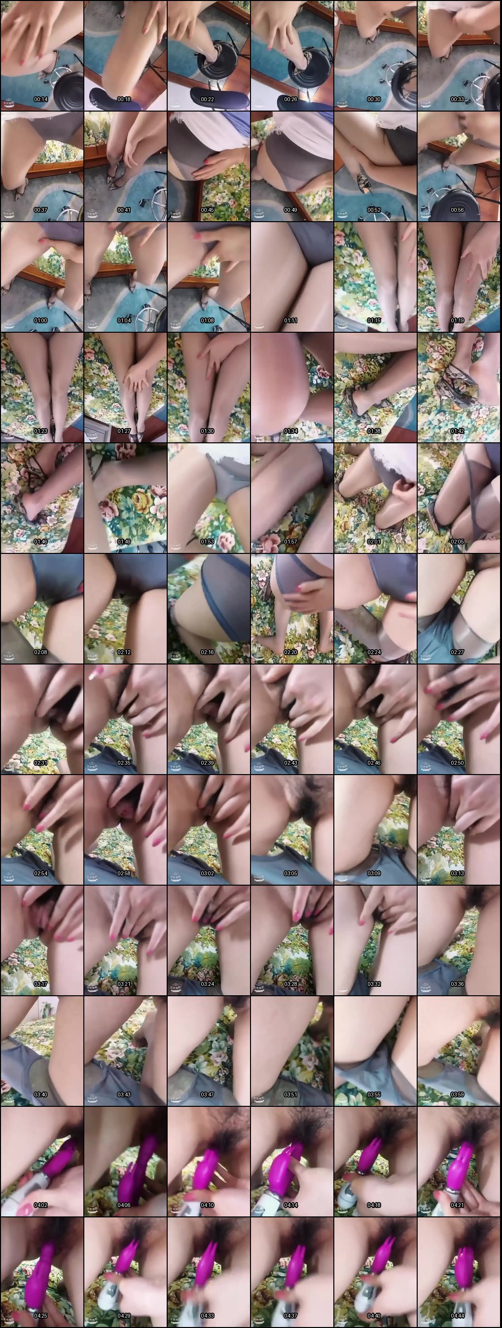 抖音黑丝少妇紫色战袍大尺度丝足自慰：假阳具插入骚浪高潮福利