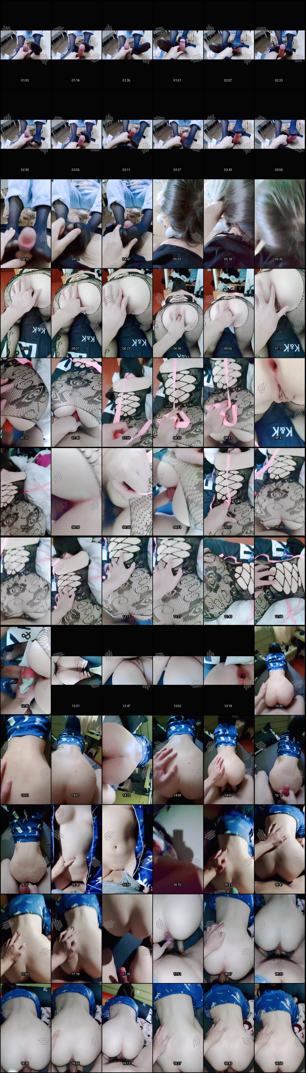 Vodkas推特丝袜足控情侣激情自拍系列