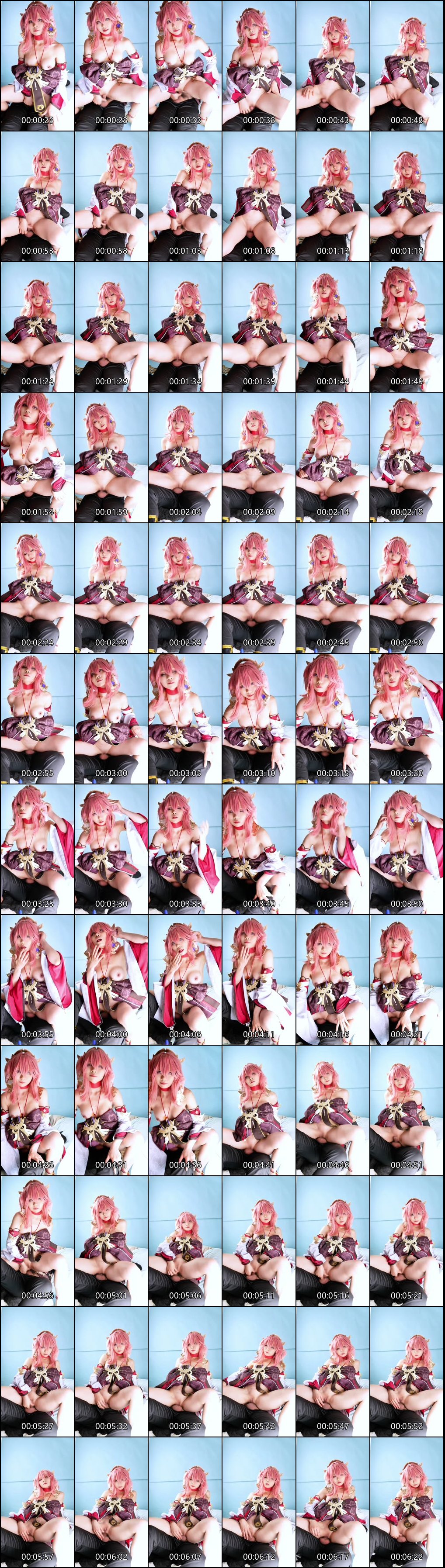 现役B站UP主草莓羽衣大尺度COS私拍合集_诱人曲线让人血脉喷张欲火焚身_2