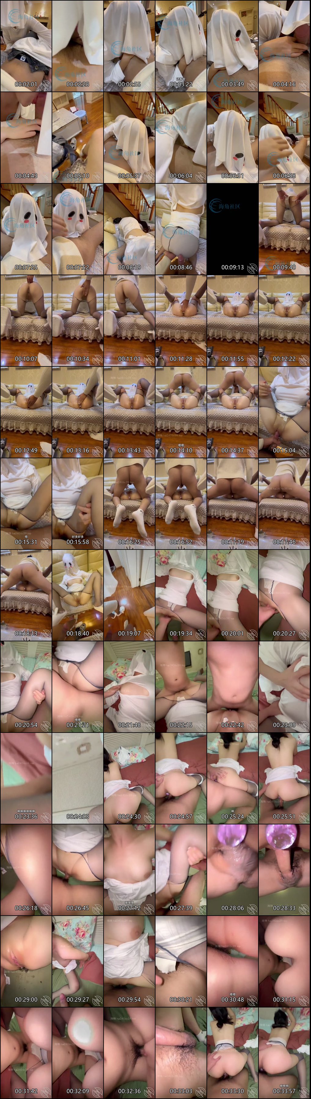 万圣夜极品巨乳表姐cos幽灵娘带肛塞跪舔求操白虎小穴喷水狂野多姿势调教