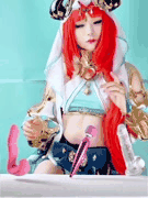 B站现役UP主草莓羽衣大尺度COS私拍合集7_火辣身材诱惑爆棚让人欲罢不能