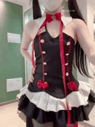 蔡小熊与小野樱演绎黑丝高跟女仆诱惑魅力