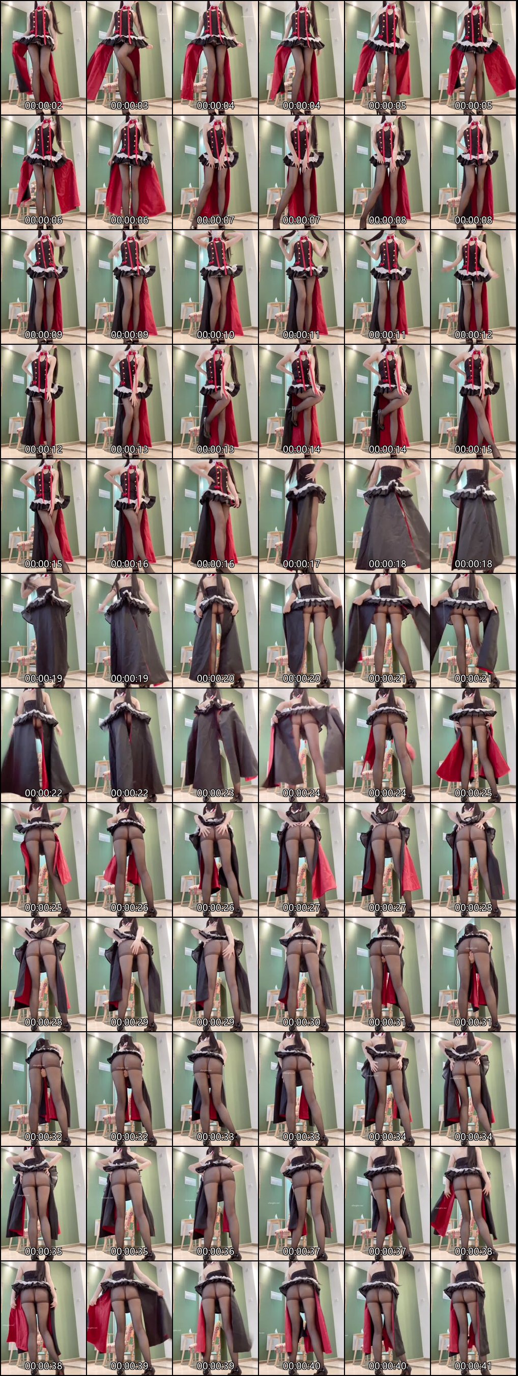 蔡小熊与小野樱黑丝高跟女仆诱惑演绎