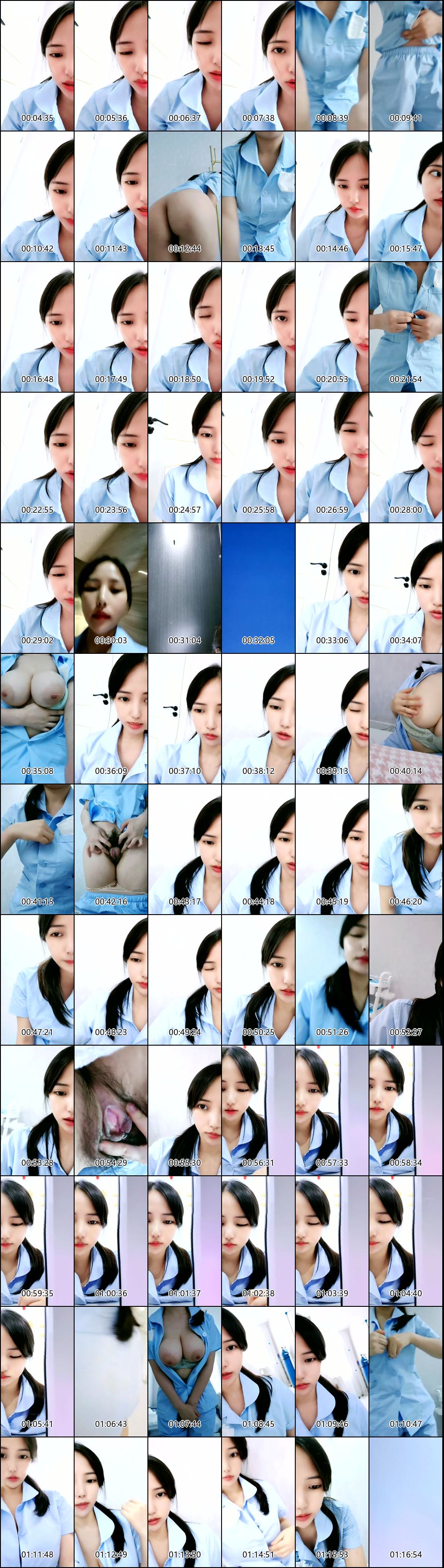 温柔可爱的护士角色扮演视频_2