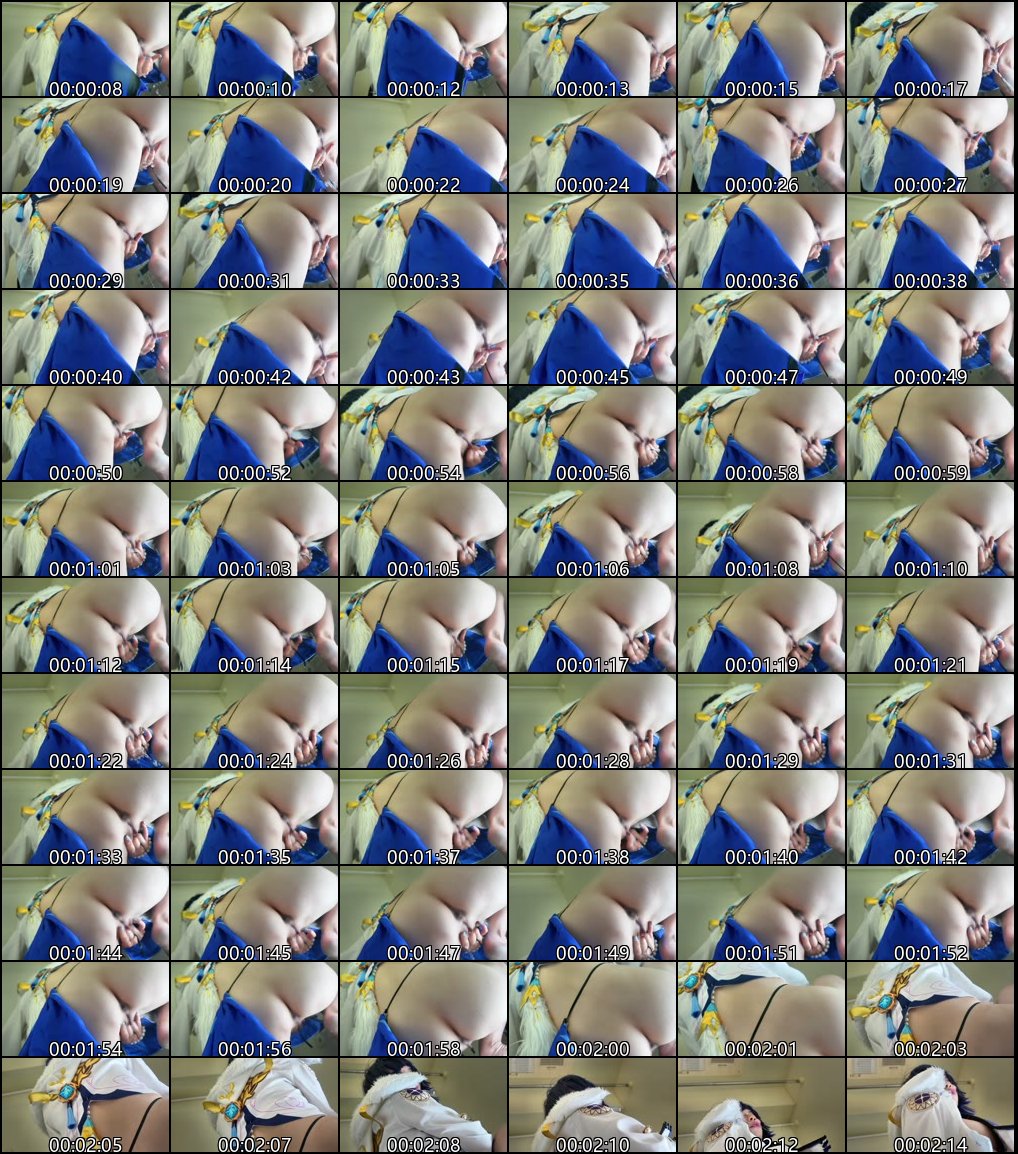 B站现役UP主草莓羽衣COS私拍合集_大尺度诱惑甜美少女火辣身材爆棚