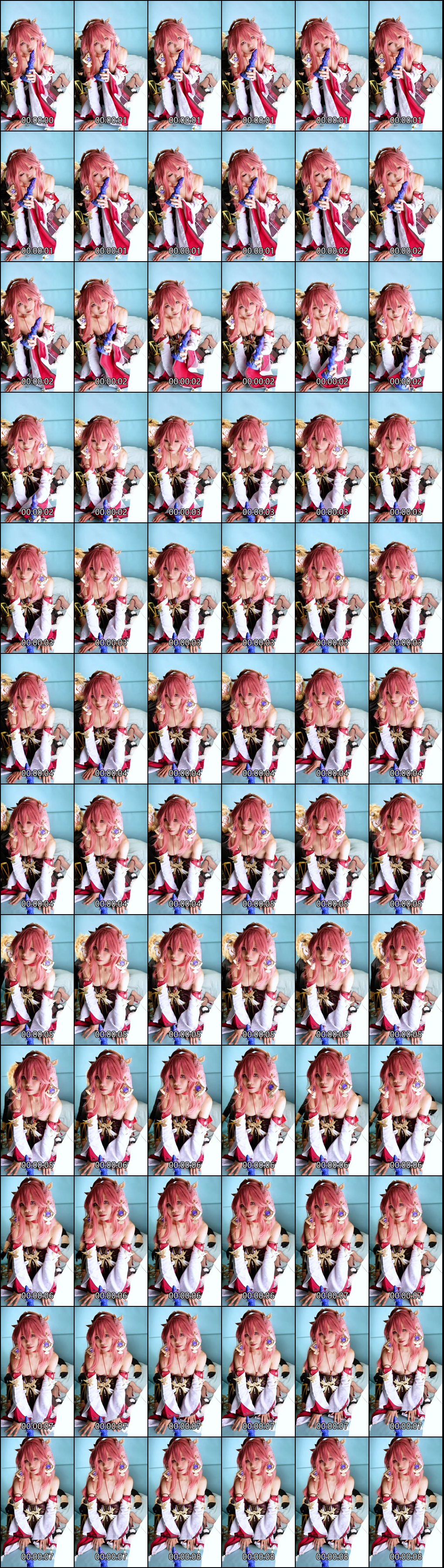 B站现役UP主草莓羽衣大尺度COS私拍合集_火辣诱惑让人欲罢不能